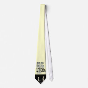 Buddha Quote Chess Game Tie Slips