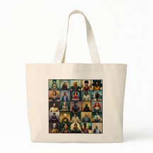 Buddha Quote Tote: Meditate, do not be careless
