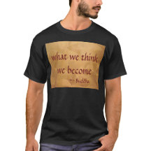 Buddha Quote, vad vi Tänka vi blir