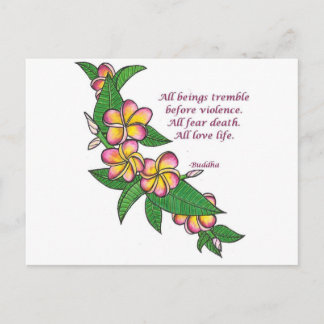 Buddha Quote Vykort