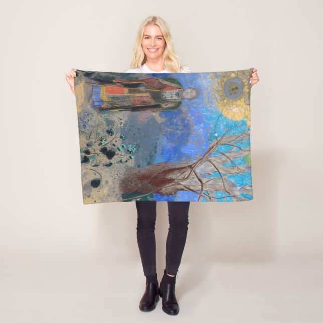 Buddha, Redon Fleecefilt (På plats)