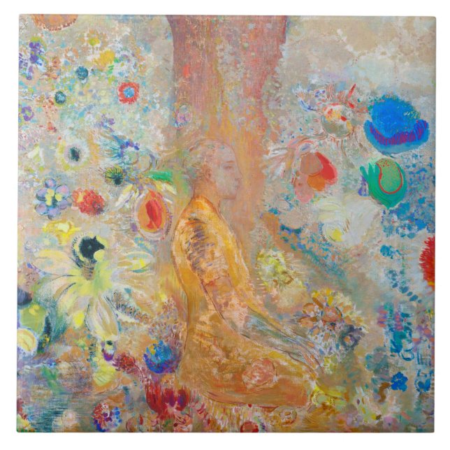 Buddha, Redon Kakelplatta (Framsidan)