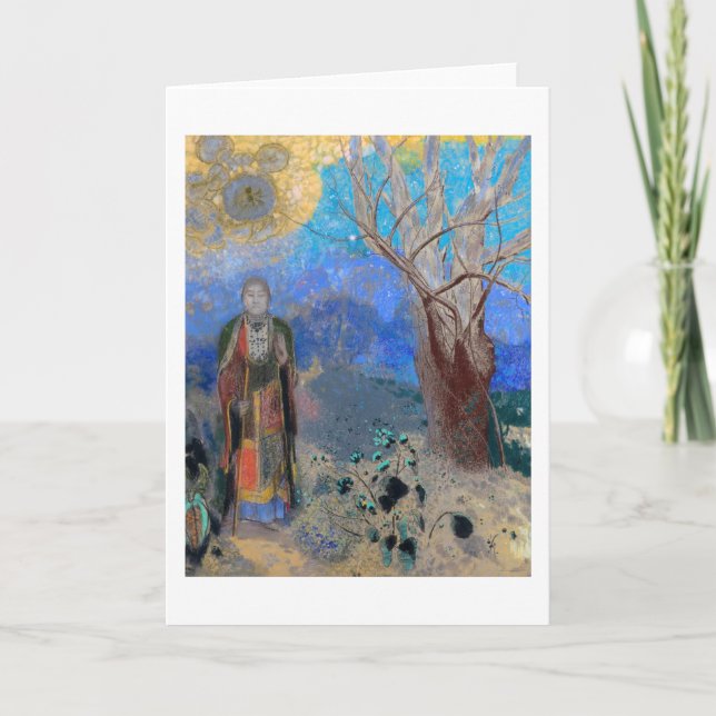 Buddha, Redon Kort (Framsida)