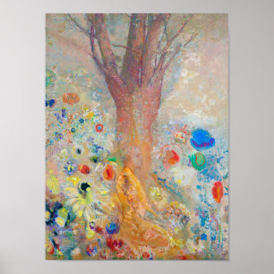 Buddha, Redon Poster
