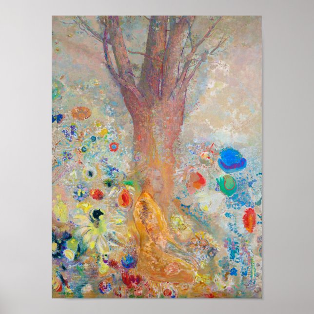 Buddha, Redon Poster (Framsidan)