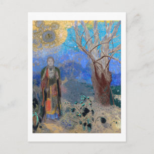 Buddha, Redon Vykort