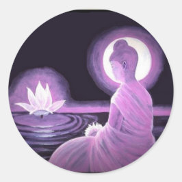 Buddha Runt Klistermärke