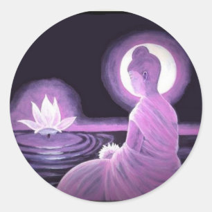 Buddha Runt Klistermärke