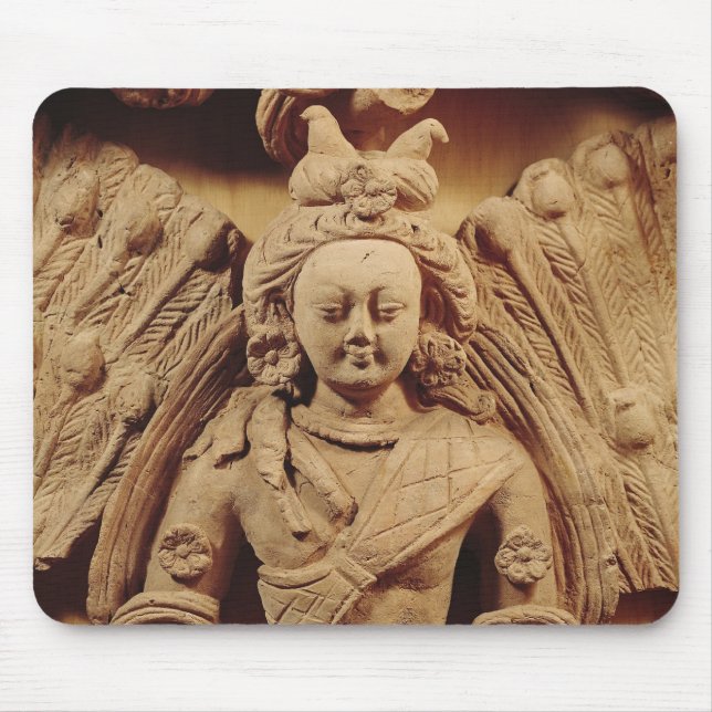 Buddha Sakyamuni, från Tumshuq 6e-7:e århundrade Musmatta (Framsidan)