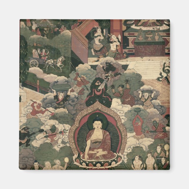 Buddha Sakymunis liv Magnet (Framsidan)