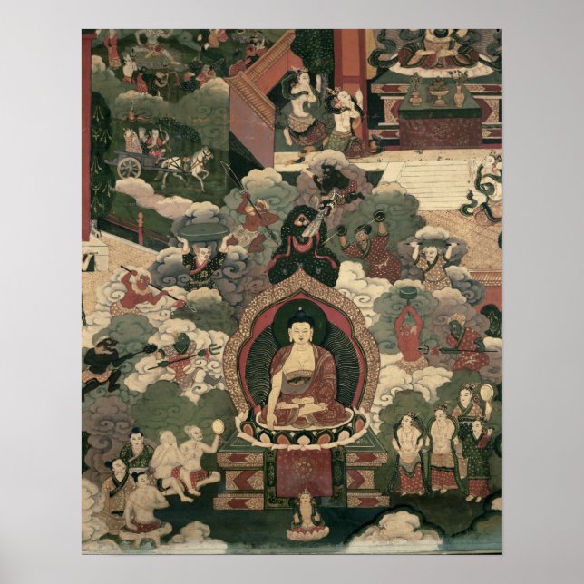 Buddha Sakymunis liv Poster (Framsidan)