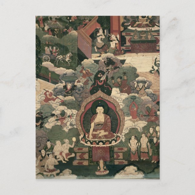 Buddha Sakymunis liv Vykort (Framsida)