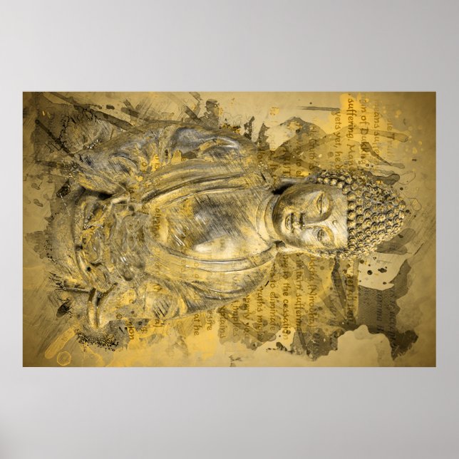 Buddha-sanningarna Poster (Framsidan)
