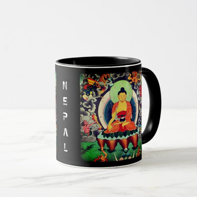 Buddha Shakyamuni - Himalayas, Dharma Mugg (Framsida höger)