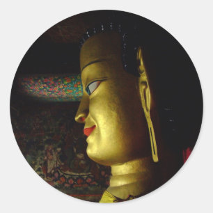 Buddha Shakyamuni - Himalayas, Dharma Runt Klistermärke