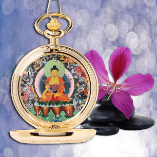 Buddha Shakyamuni, meditation, tibetansk buddhism Armbandsur