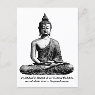 Buddha Shirt-personligen citerar "gåva till henne Vykort