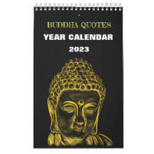 Buddha Siddharta Year Calendar 2023 Quotes