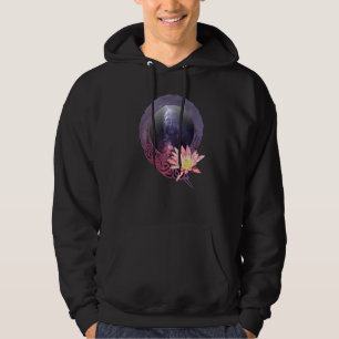 Buddha Siddhartha Gautama Lotusblomma Mode Klännin Hoodie