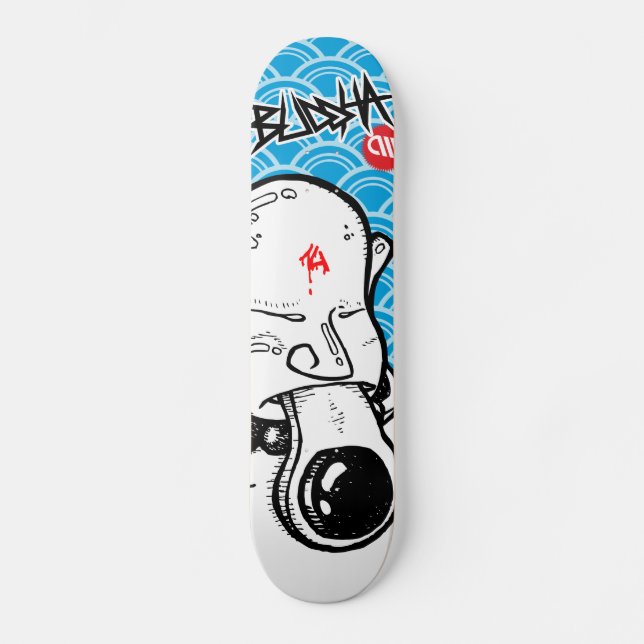 Buddha Skateboard Bräda 20,5 Cm (Framsida)