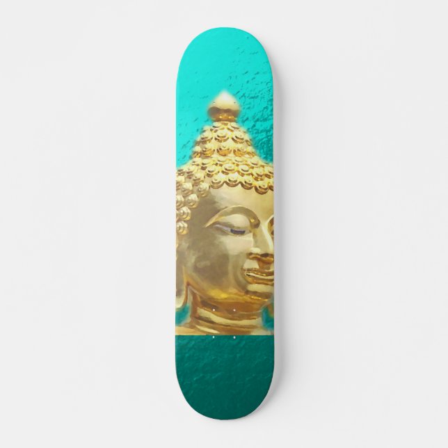 buddha skateboard bräda 20 cm (Framsida)