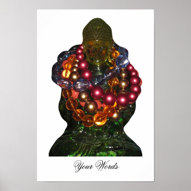 Buddha ~ Skriv ut/Poster Poster (Framsidan)