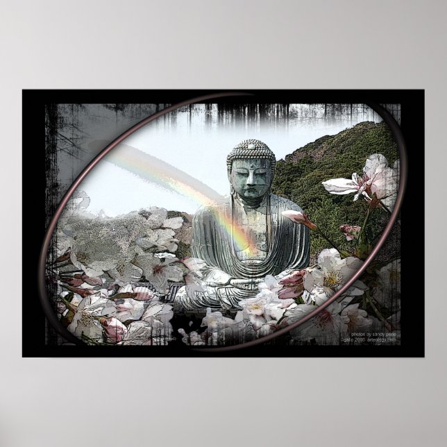 Buddha Spirit Poster av Gregory Gallo (Framsidan)