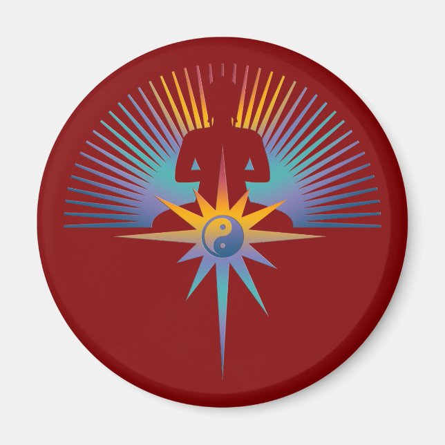 Buddha Star 3D Magnet (Framsidan)