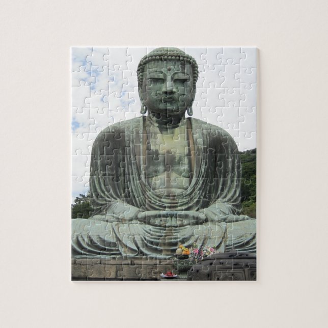 Buddha Statue Buddhism Pussel (Vertikal)
