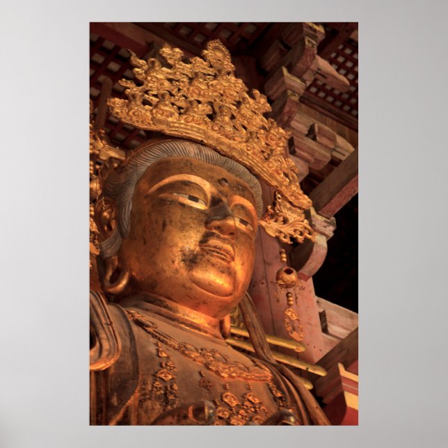 Buddha Statue Daibutsu Poster (Framsidan)
