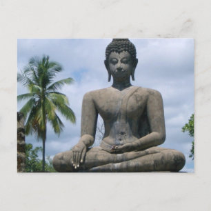 Buddha Statue Postcard Vykort