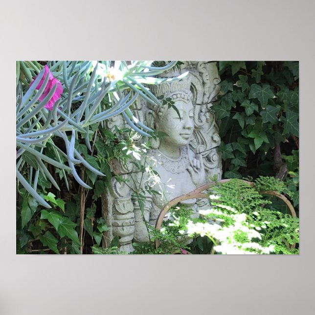 Buddha Statue Poster (Framsidan)