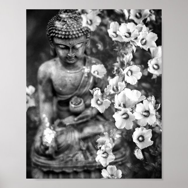 BUDDHA STATUE POSTER (Framsidan)