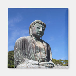 Buddha staty i Kamakura, Japan Magnet