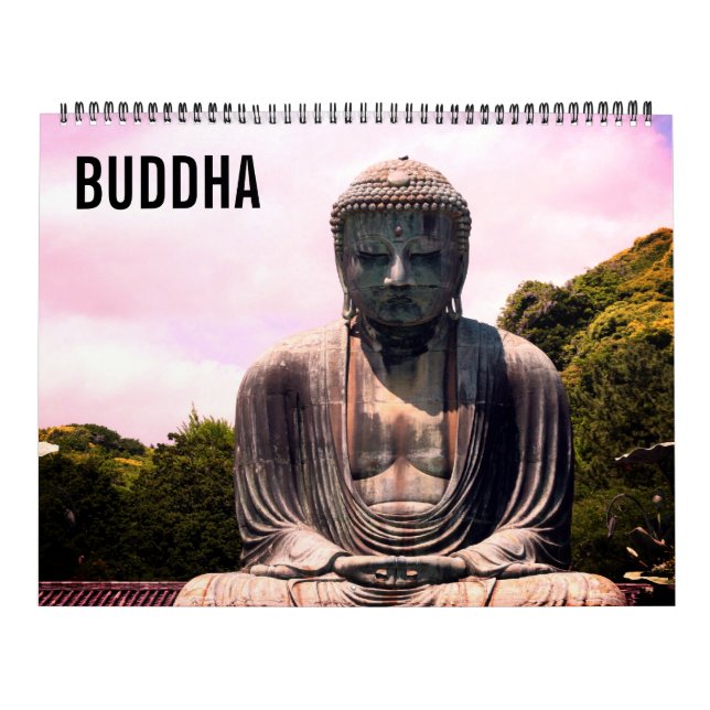buddha-statyer 2027 stora kalender (Omslag)
