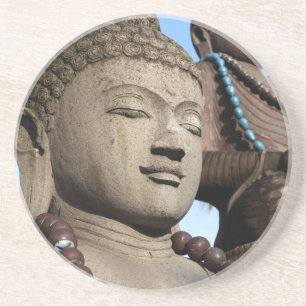 Buddha-statyer Underlägg Sandsten