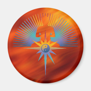 Buddha stjärna 3D Magnet