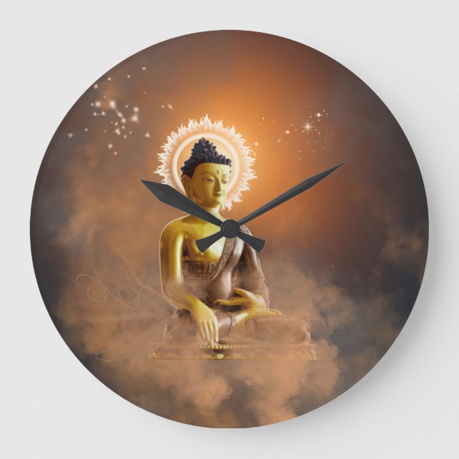 Buddha Stor Klocka (Framsida)
