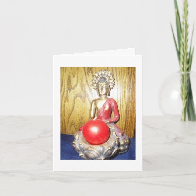 Buddha Sympathy Card Kort (Framsida)
