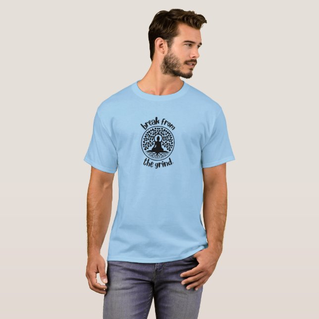 Buddha T-Shirt (Hel framsida)