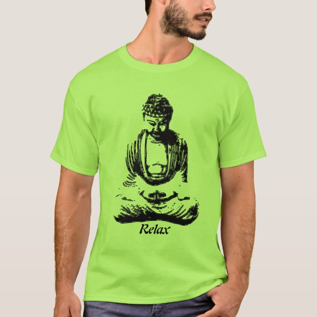 Buddha T-tröja T-shirt (Framsida)