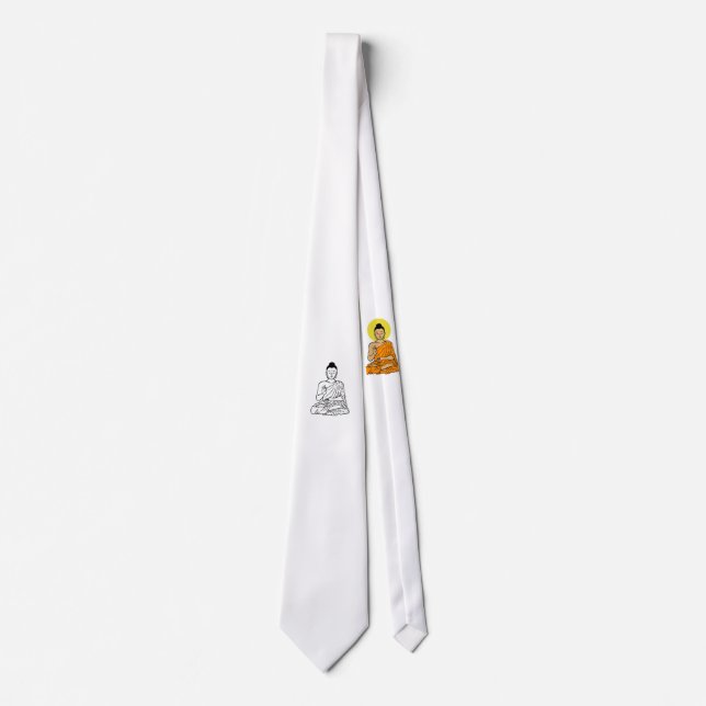 Buddha tecknad Buddhism.net Slips (Framsida)