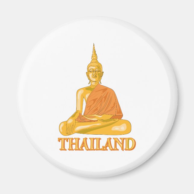 Buddha Thailand Magnet (Framsidan)