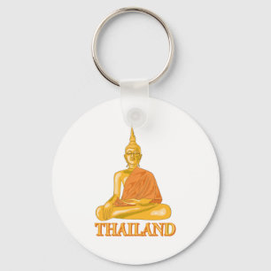 Buddha Thailand Nyckelring