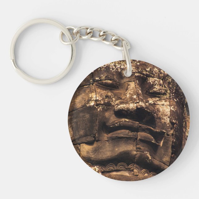 Buddha Totem Angkor Wat Keychain (Framsidan)
