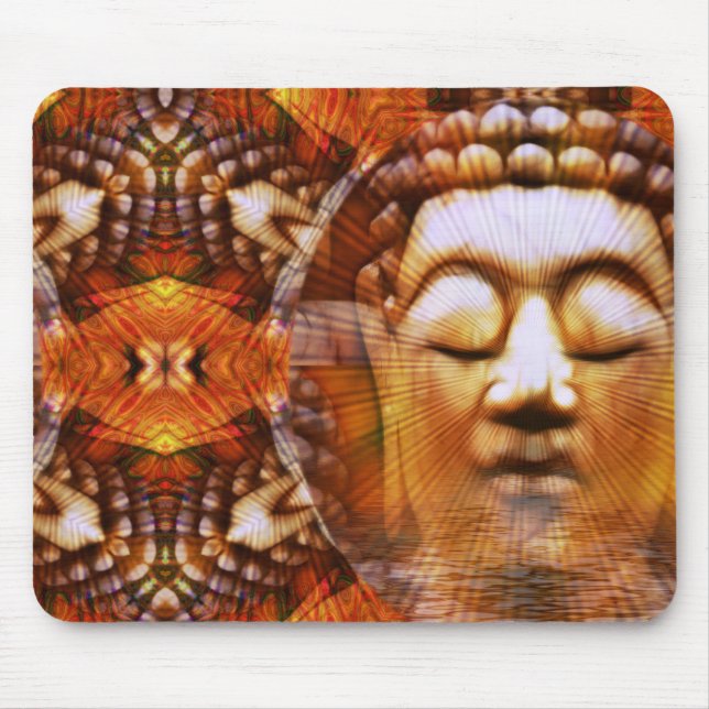 Buddha Tribal Energy Mousepad Musmatta (Framsidan)