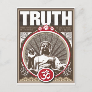 Buddha TRUTH Vykort