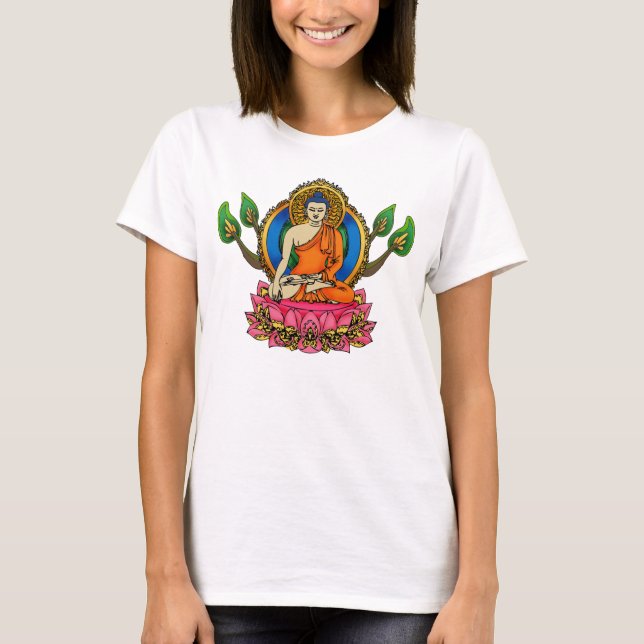 buddha tshirt tee shirt (Framsida)