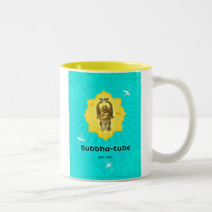Buddha-tude Två-Tonad Mugg
