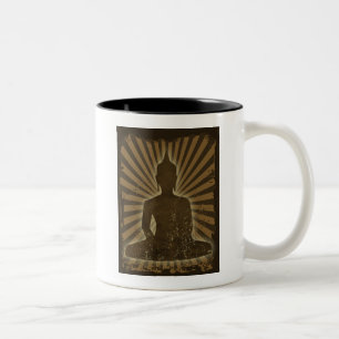 Buddha Två-Tonad Mugg